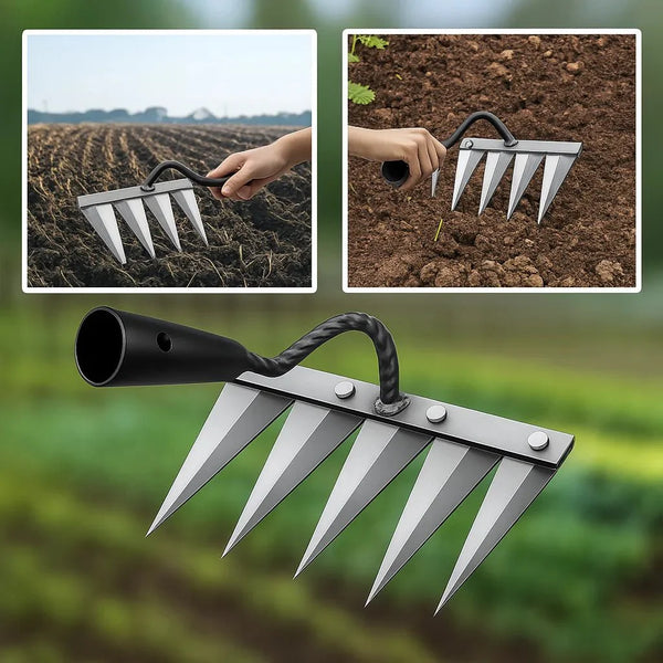 Japanese Heavy-Duty MultiPurpose Rake